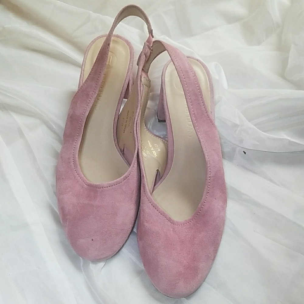 River island blush slingbacks